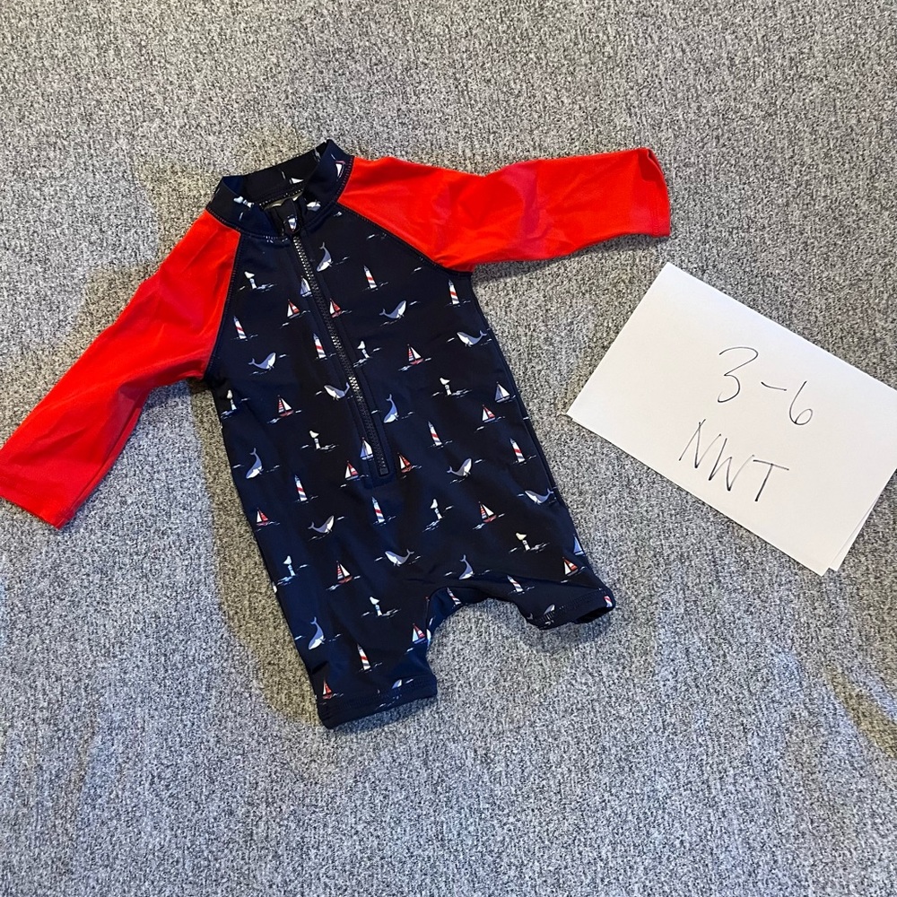 Janie and Jack baby boy swim